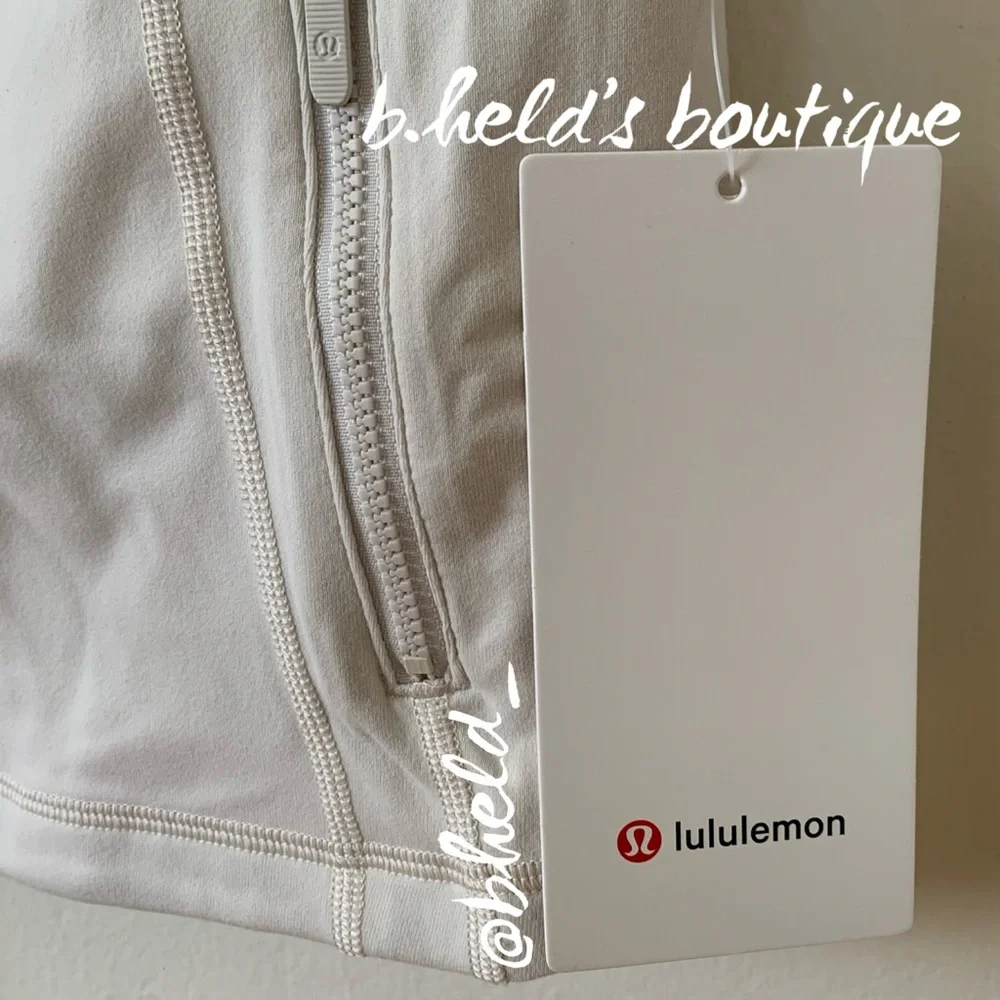 lululemon Define Jacket *Luon in White Opal Size 4 Brand New NWT - Picture 5 of 14